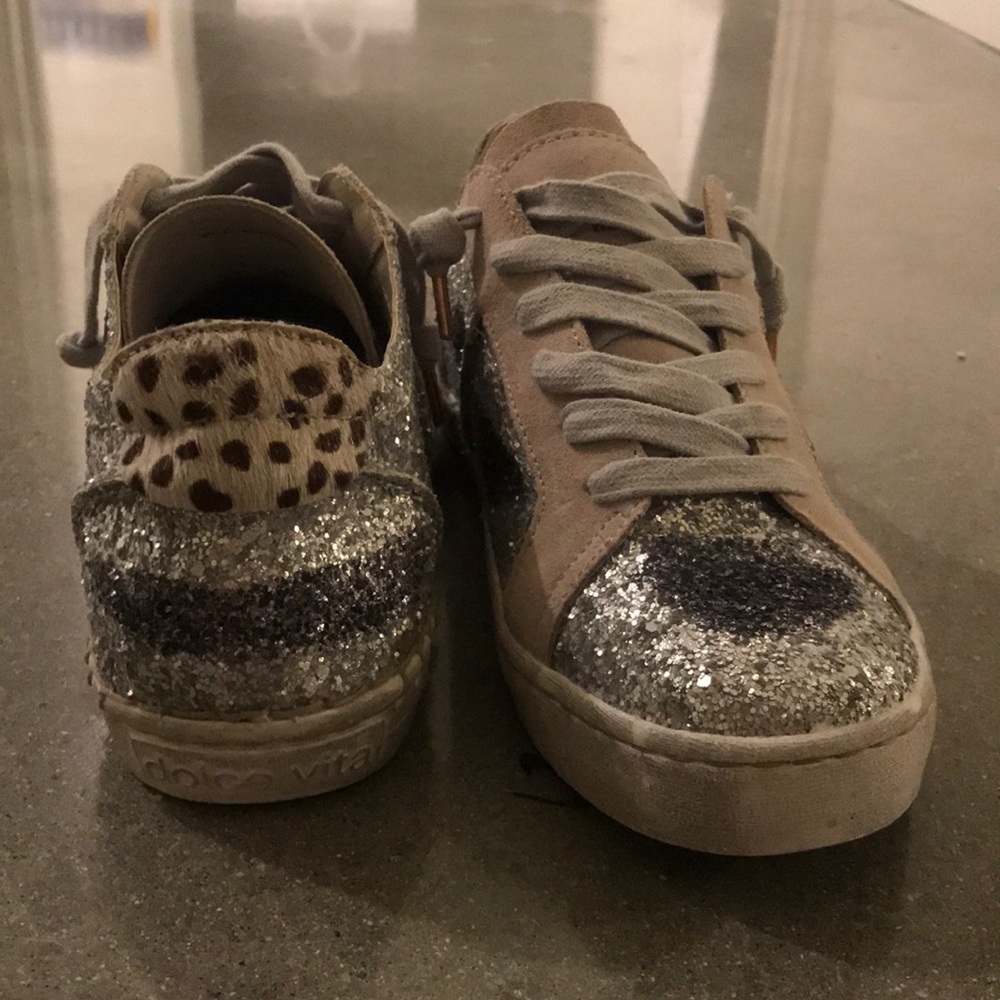 NWOT Dolce Vita glitter sneaker size 8